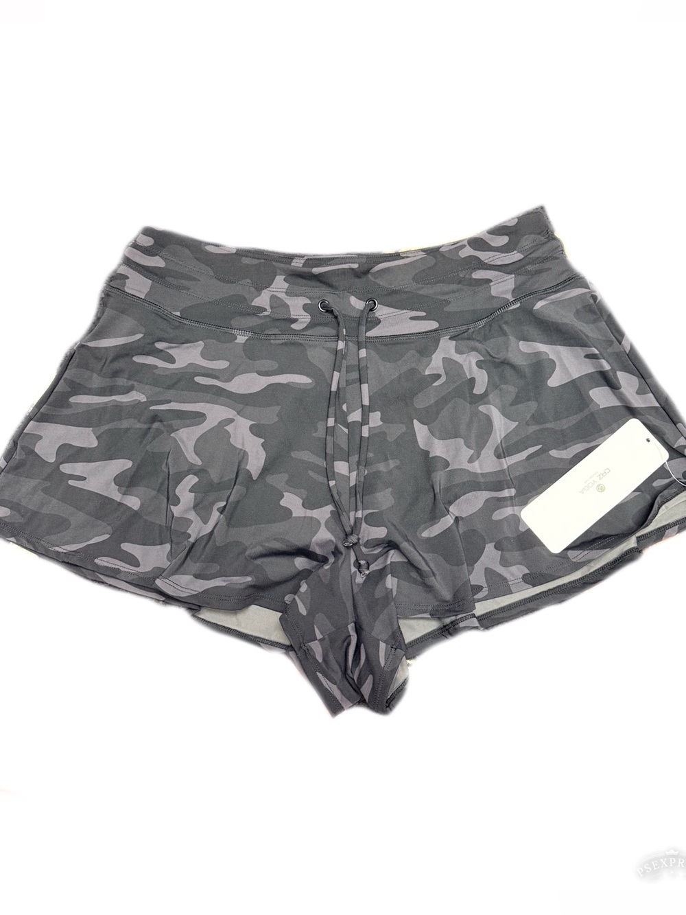 NWT CRZ Yoga Women’s High Waist Swim Shorts